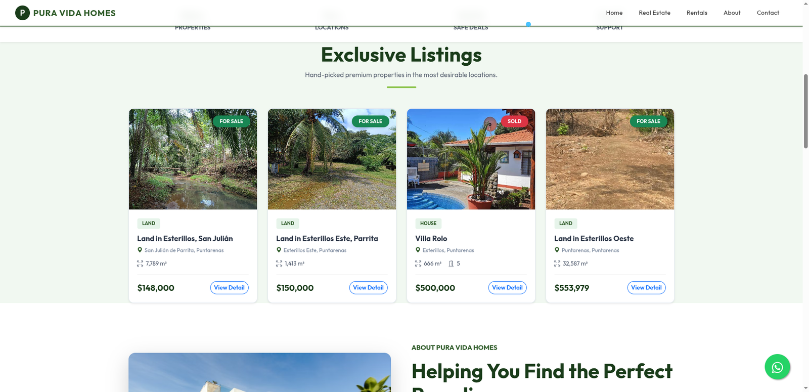 Pura Vida Homes