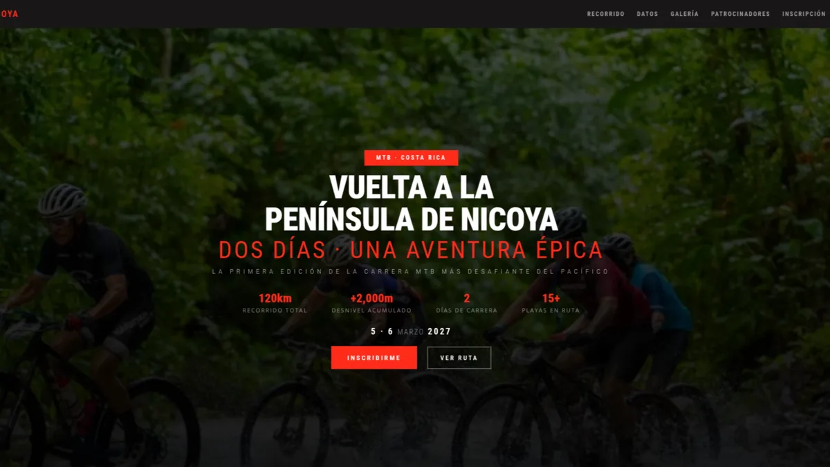 Tour booking website designed and developed by Web Solutions CR for a Costa Rica business