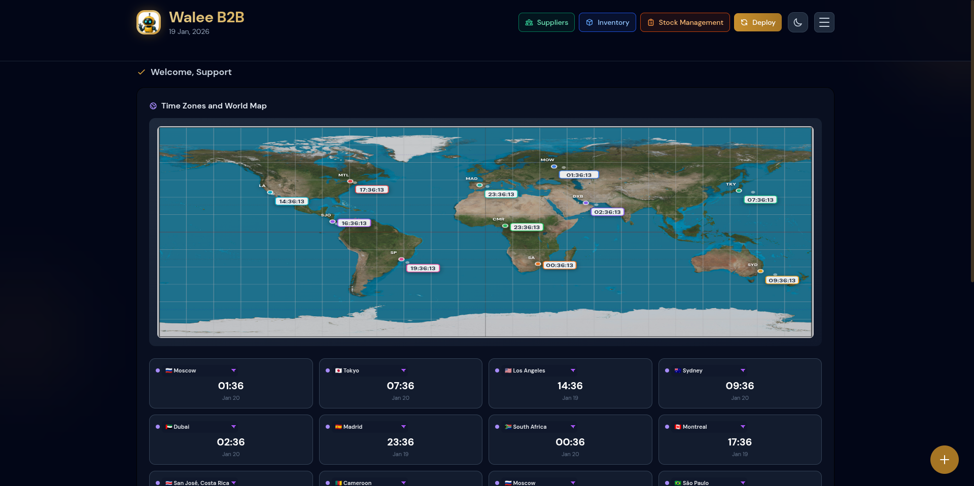 Walee B2B – Sistema de Gestión de Inventario y Proveedores